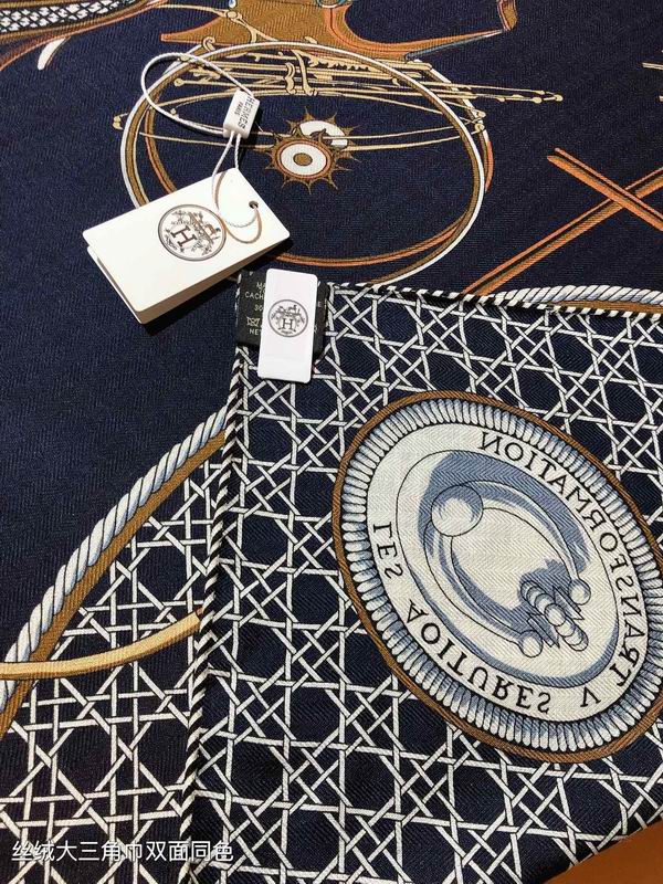 Hermes scarf 188X94cm 70%羊绒30%真丝 E04 (21)
