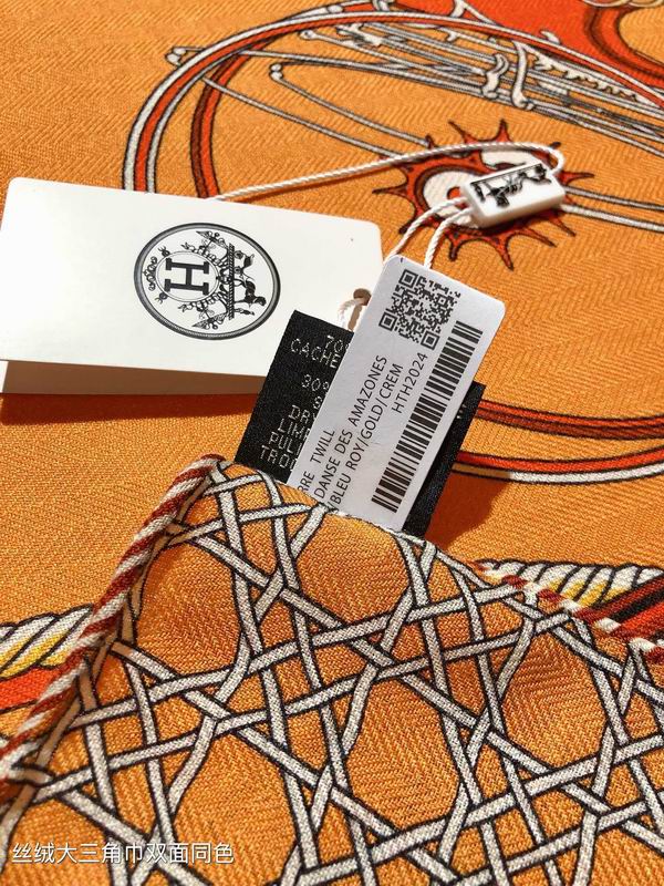Hermes scarf 188X94cm 70%羊绒30%真丝 E04 (4)