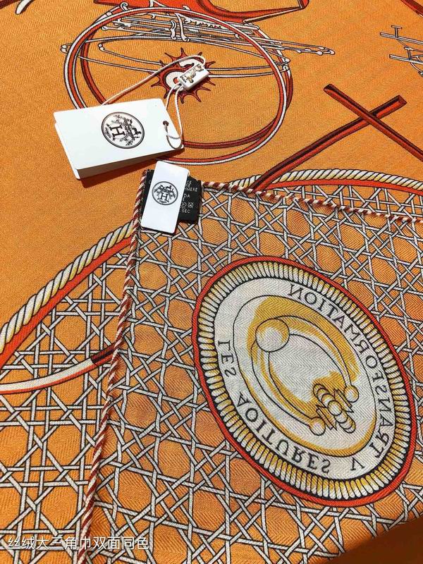 Hermes scarf 188X94cm 70%羊绒30%真丝 E04 (5)