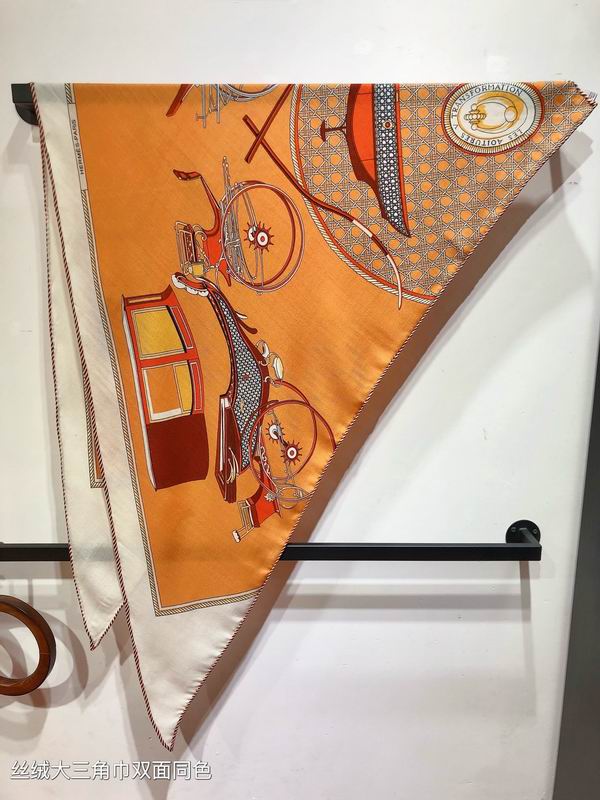 Hermes scarf 188X94cm 70%羊绒30%真丝 E04 (6)