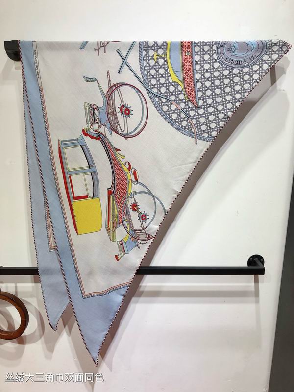 Hermes scarf 188X94cm 70%羊绒30%真丝 E04 (8)