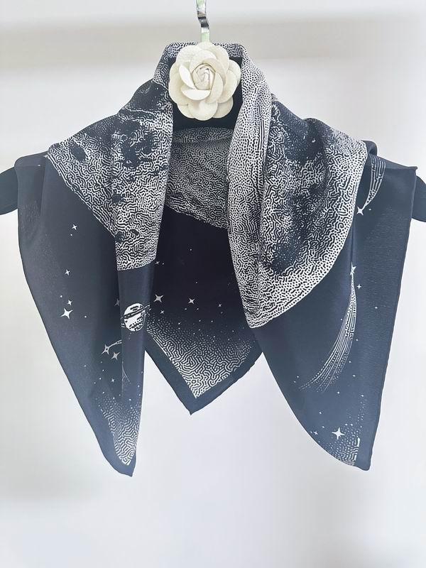 Hermes silk Scarf 70X70cm E10 (1)