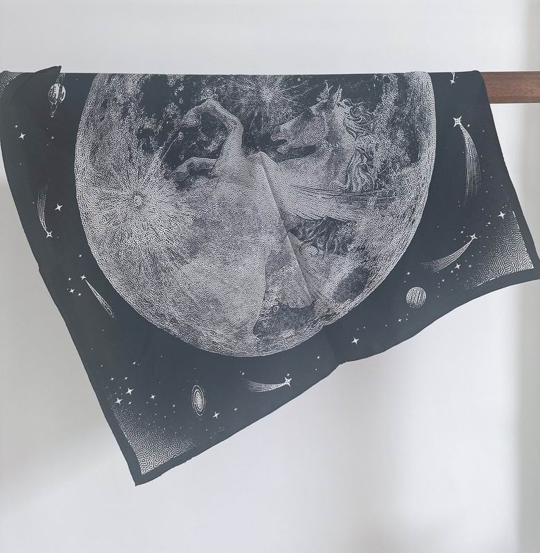 Hermes silk Scarf 70X70cm E10 (5)