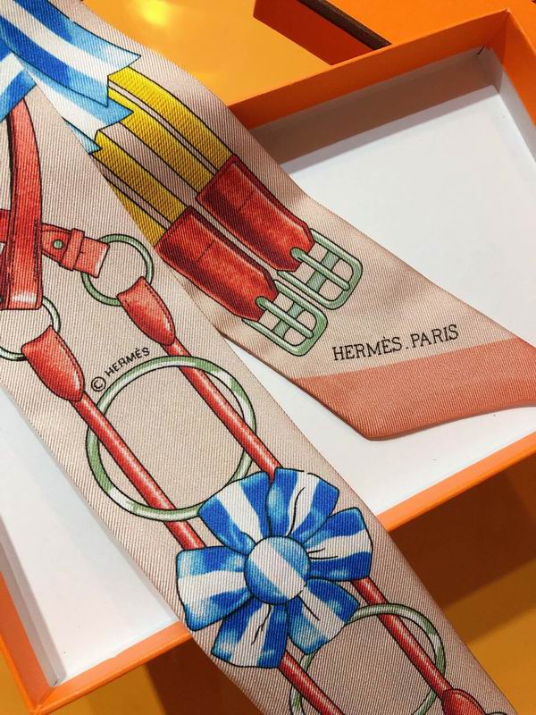 Hermes silk ribbon 5X86cm E01 (11)