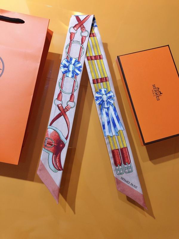 Hermes silk ribbon 5X86cm E01 (14)