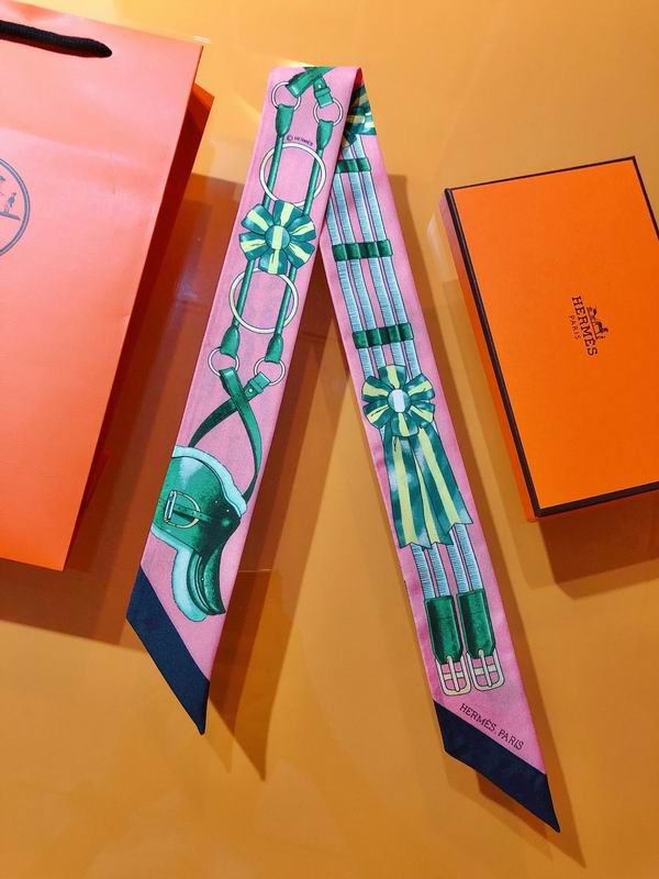 Hermes silk ribbon 5X86cm E01 (23)