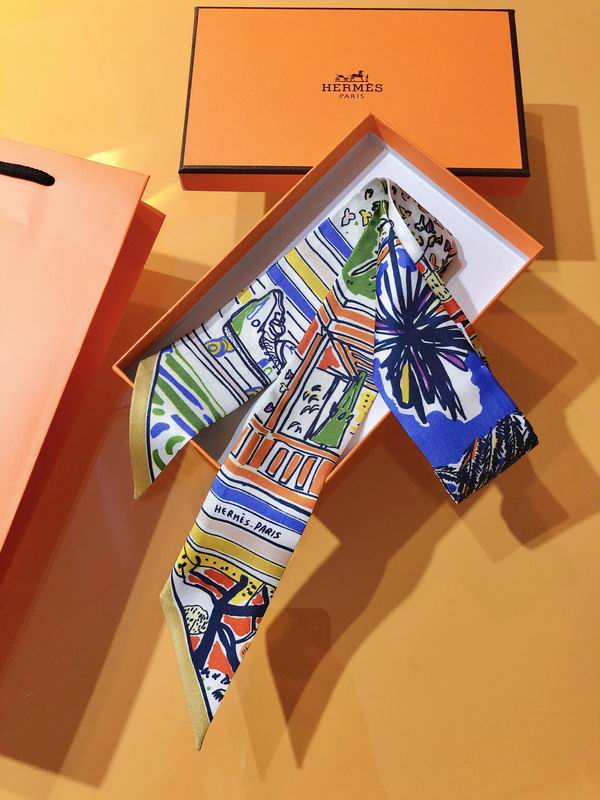 Hermes silk ribbon 5X86cm E01 (24)