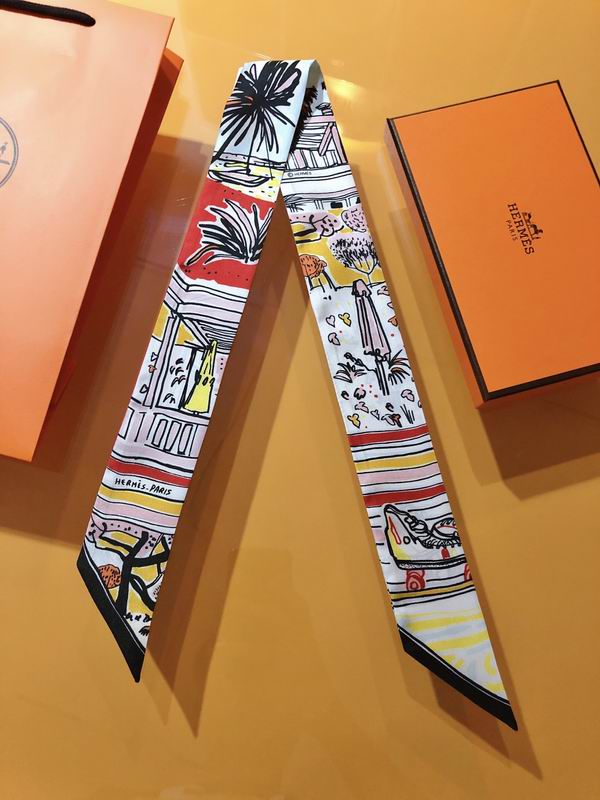 Hermes silk ribbon 5X86cm E01 (32)