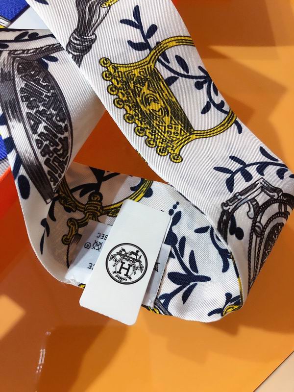 Hermes silk ribbon 5X86cm E10 (23)