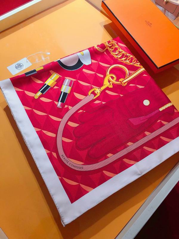 Hermes silk scarf 90X90cm E (15)