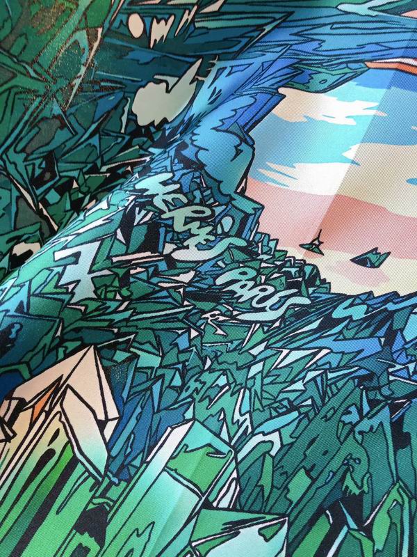 Hermes silk scarf 90X90cm E (20)