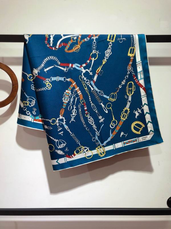 Hermes silk scarf 90X90cm E (3)