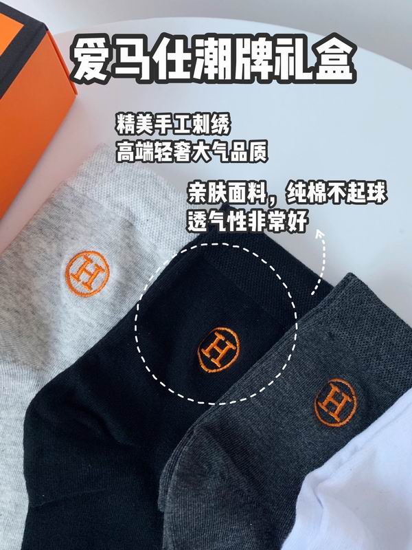 Hermes socks  (4)