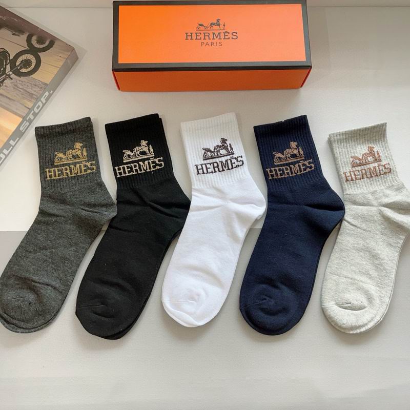 Hermes socks QY (11)