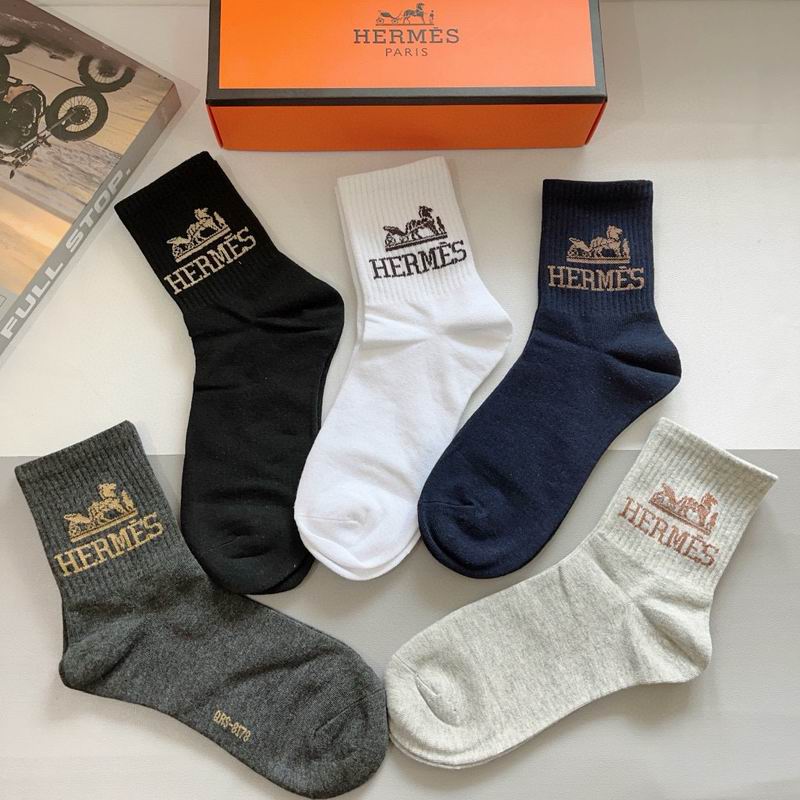 Hermes socks QY (15)