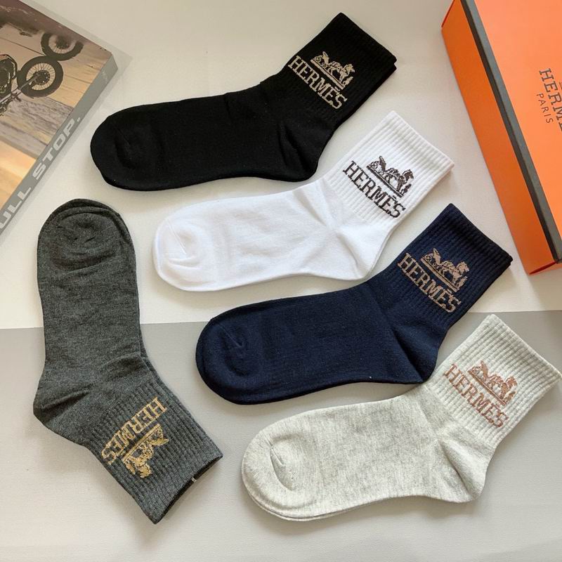 Hermes socks QY (17)