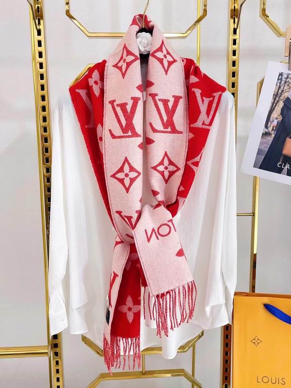 LV 34X180cm 100羊毛长巾 E (18)