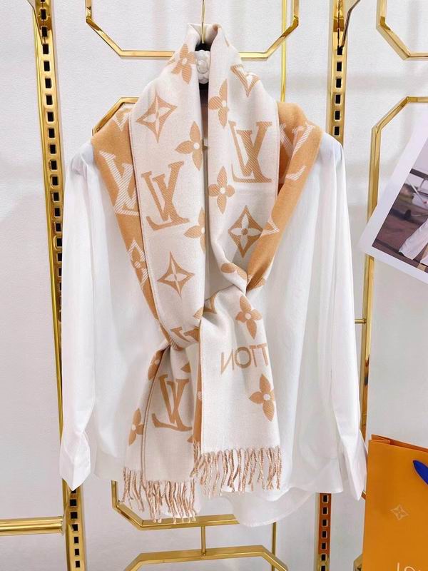 LV 34X180cm 100羊毛长巾 E (2)