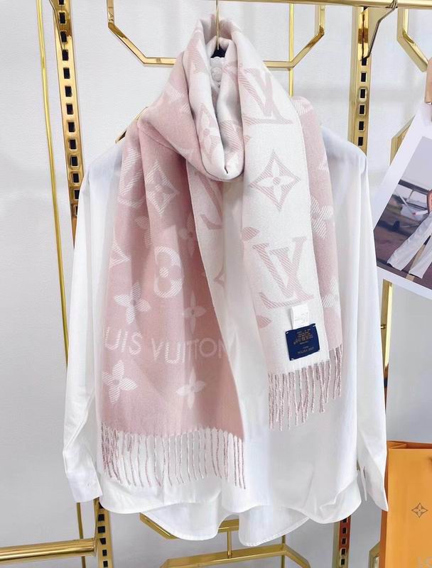 LV 34X180cm 100羊毛长巾 E (23)