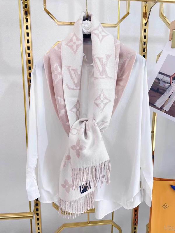 LV 34X180cm 100羊毛长巾 E (25)