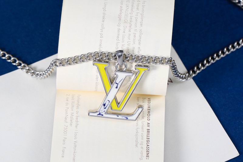 LV Necklace 04yxh04 (5)
