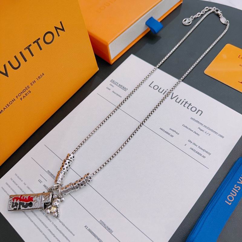 LV Necklace 04yxh122 (3)