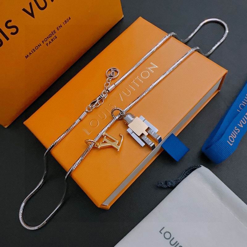 LV Necklace 04yxh43 (2)