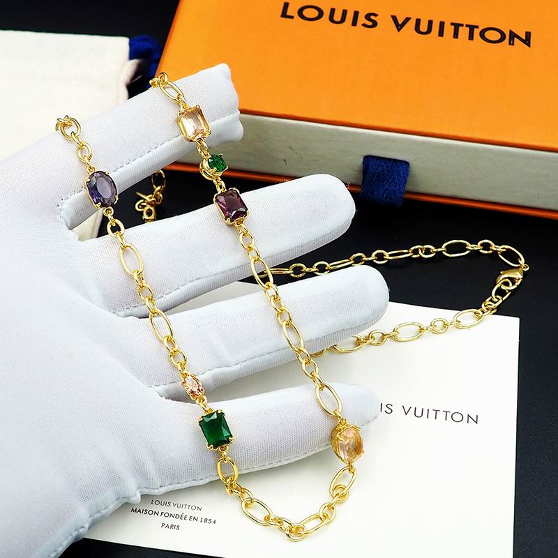 LV Necklace 04yxh49 (2)