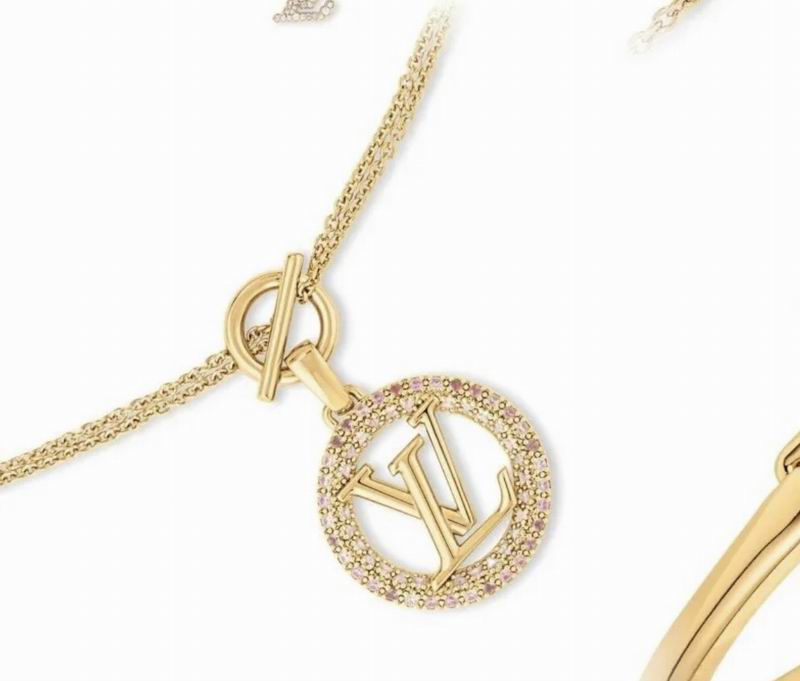 LV Necklace 04yxh77 (5)
