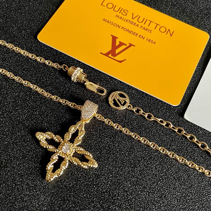 LV Necklace 05yxh48 (3)