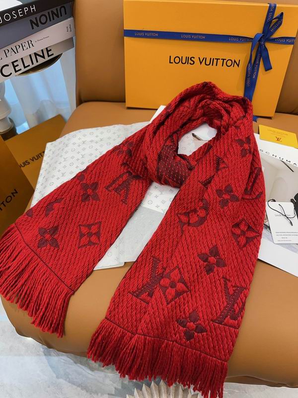 LV Scarf 175X31cm 94%羊毛 6%真丝 E (7)