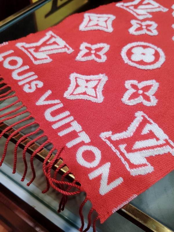 LV Scarf 200X34cm 90%绵羊毛 9%山羊绒 1%桑蚕丝 E (3)