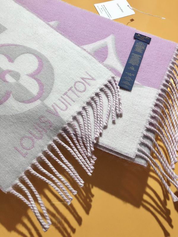 LV Scarf 26X205cm 100%羊毛 E (6)