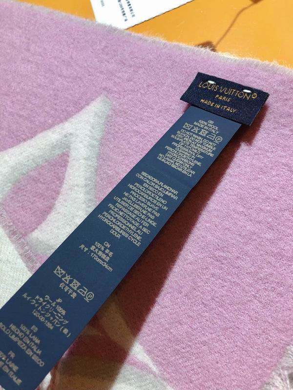 LV Scarf 26X205cm 100%羊毛 E (7)