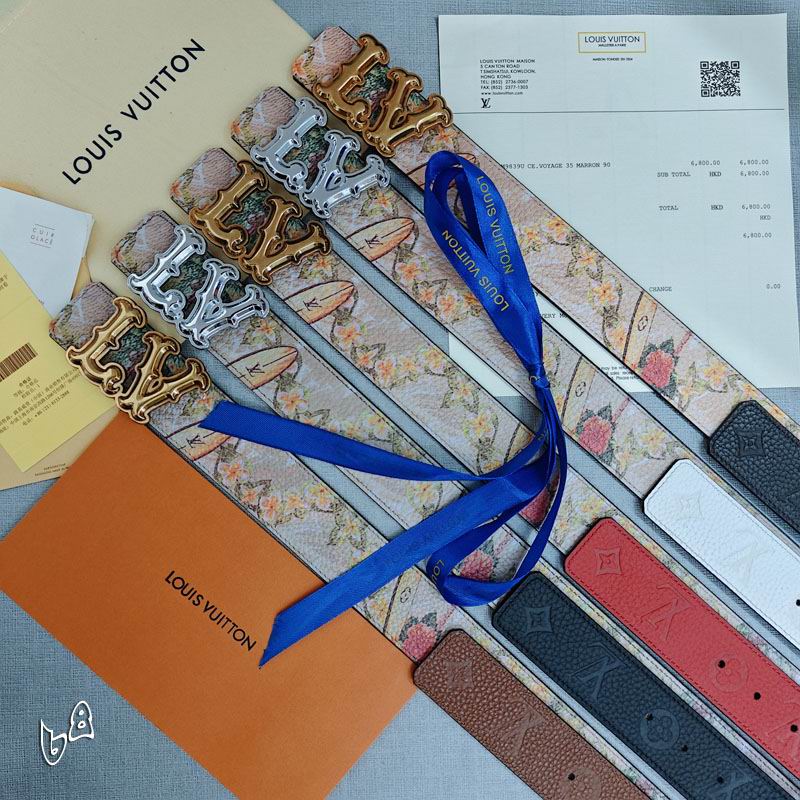 LV belt 38mmX90-125cm lb (33)