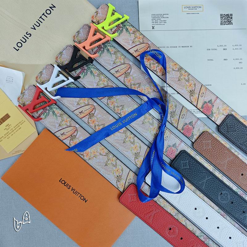 LV belt 38mmX90-125cm lb (49)