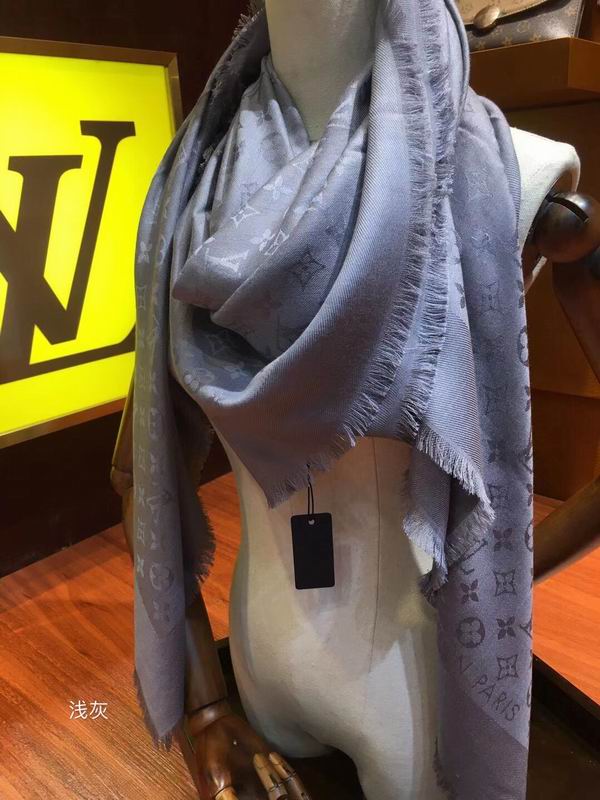 LV scarf 140X140cm 60%真丝40%羊毛 E (169)