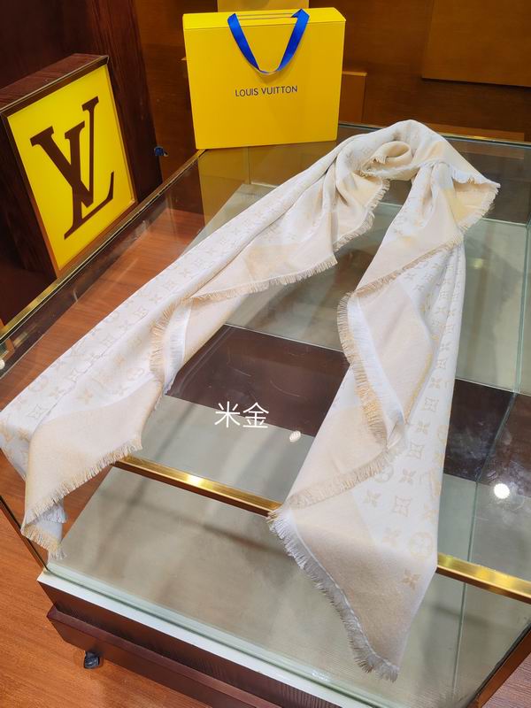LV scarf 140X140cm 60%真丝40%羊毛 E (17)