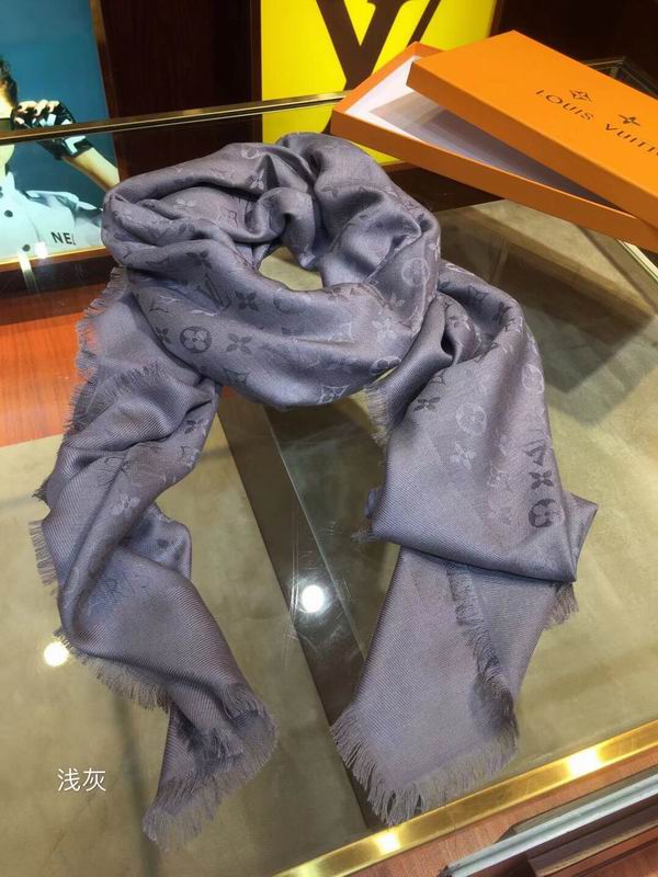 LV scarf 140X140cm 60%真丝40%羊毛 E (173)
