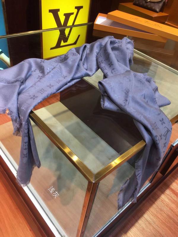 LV scarf 140X140cm 60%真丝40%羊毛 E (176)