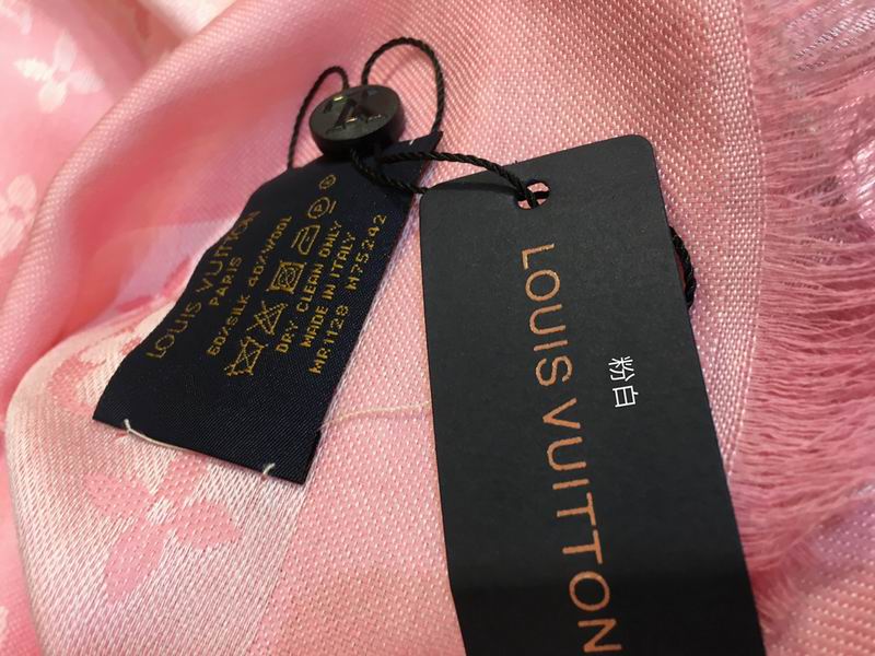 LV scarf 140X140cm 60%真丝40%羊毛 E (191)