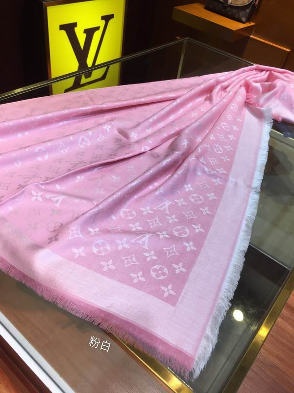 LV scarf 140X140cm 60%真丝40%羊毛 E (192)