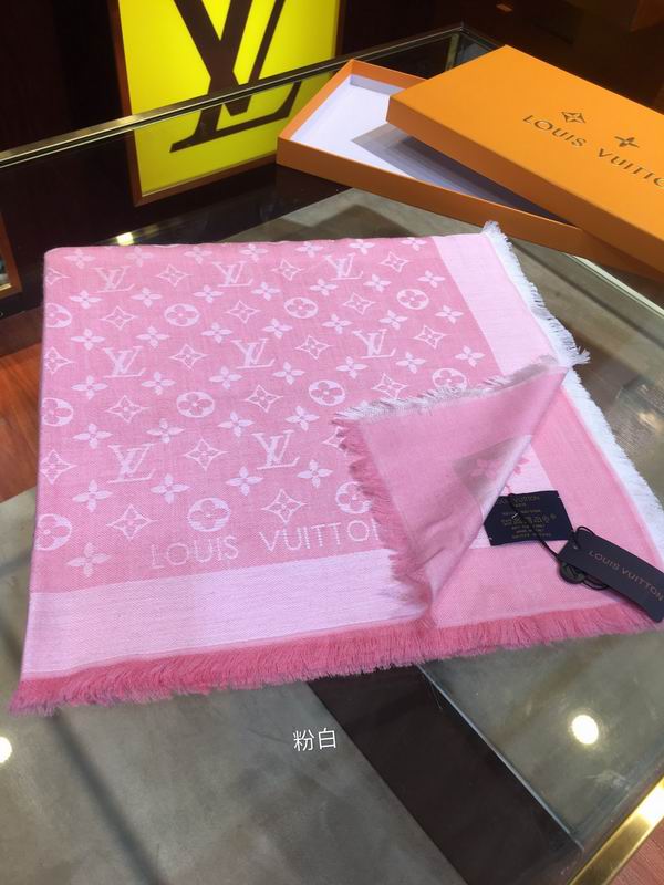 LV scarf 140X140cm 60%真丝40%羊毛 E (193)