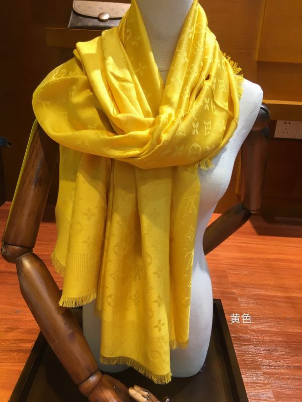 LV scarf 140X140cm 60%真丝40%羊毛 E (201)