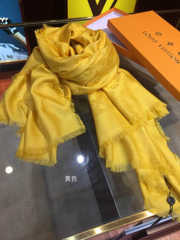 LV scarf 140X140cm 60%真丝40%羊毛 E (204)