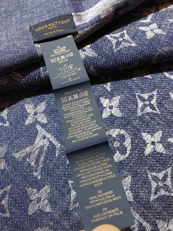 LV scarf 145X145cm 60%桑蚕丝 40%绵羊毛 E (18)