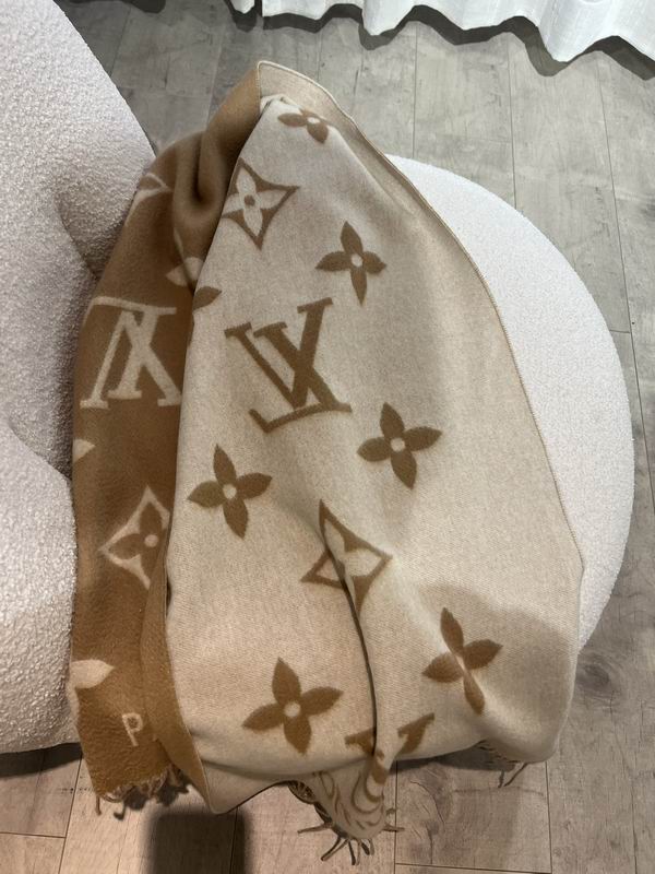 LV scarf 170X45cm 100%山羊绒 E (2)