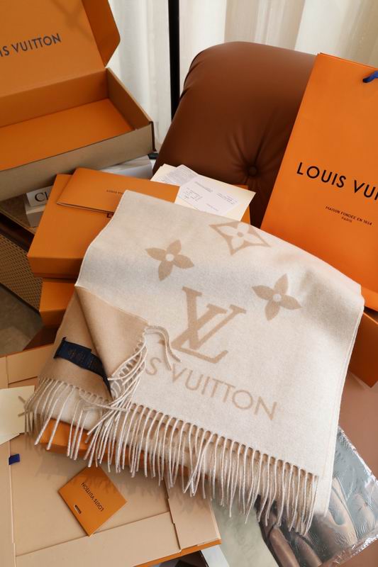 LV scarf 170X45cm 100%山羊绒 E (25)
