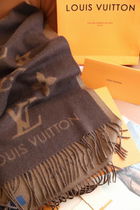 LV scarf 170X45cm 100%山羊绒 E (4)