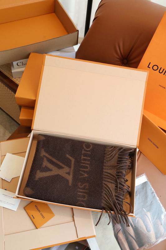 LV scarf 170X45cm 100%山羊绒 E (9)